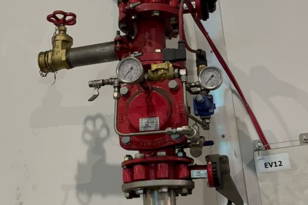 GALLERIA TAVIANI IMPIANTO ANTINCENDIO